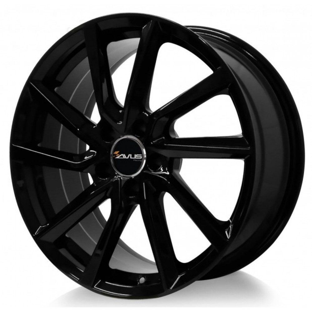 AVUS Gloss Black 15 5x112